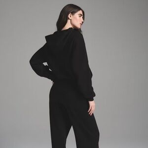 SKIMS Black Classic Hoodie, size Medium